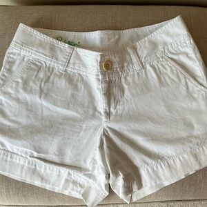 Lilly Pulitzer white Callahan Shorts